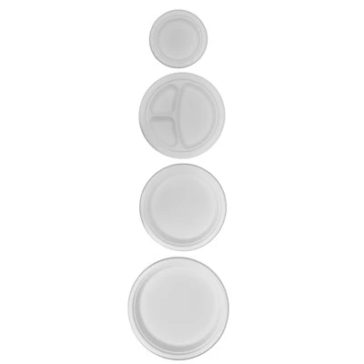 Bagasse Paper Plates