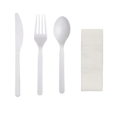 Individually Wrapped Compostable Cutlery