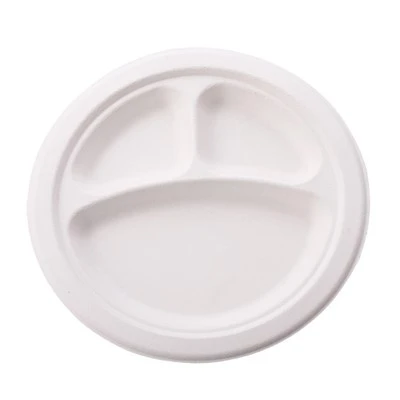 Sugarcane Compostable Plates