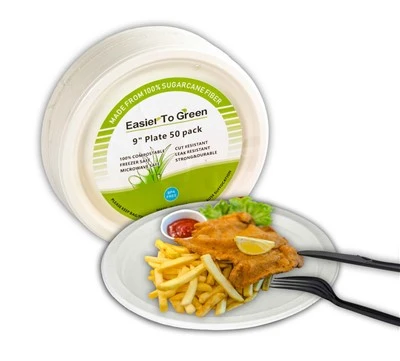 Compostable Compartment Plate