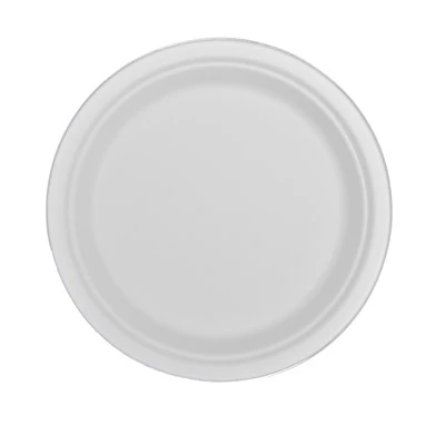 White Compostable Plates