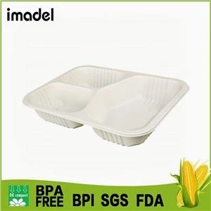 Biodegradable Square Plate